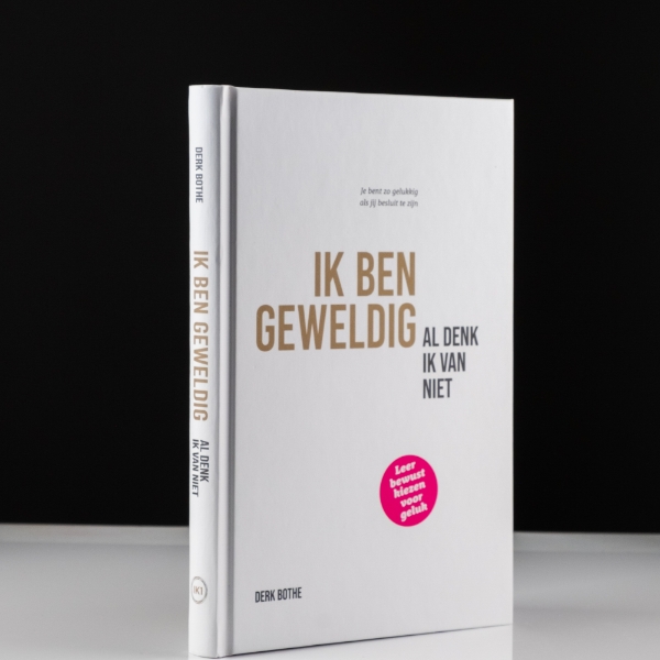 beeld van boek ik ben geweldig, geproduceerd door Boekenmakers