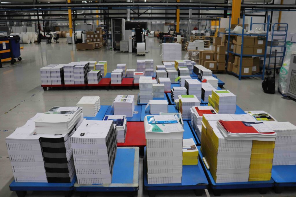 midden in de productie, klaar voor volgende stap naar een compleet boek