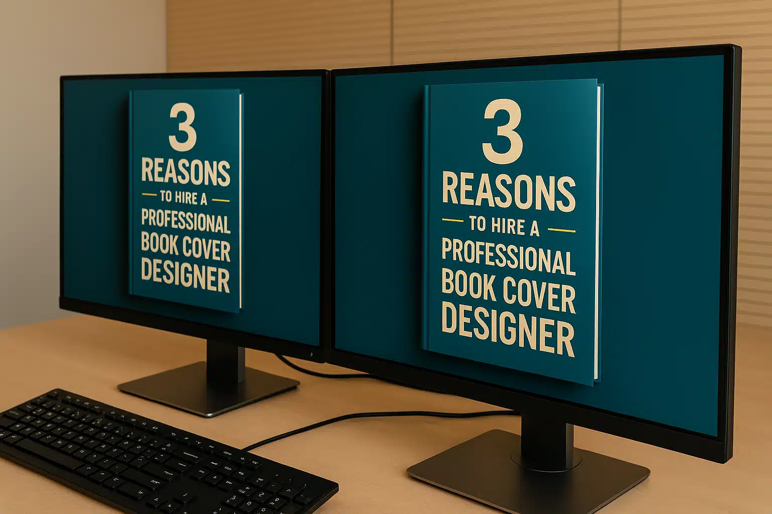 3 redenen om een professionele boekomslag ontwerper in te schakelen