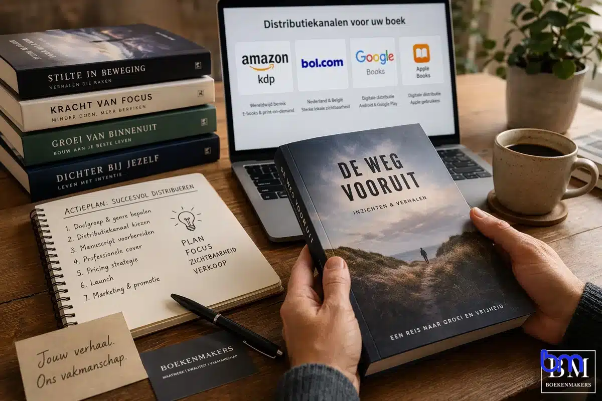 Welke distributiekanalen zijn er voor boeken?