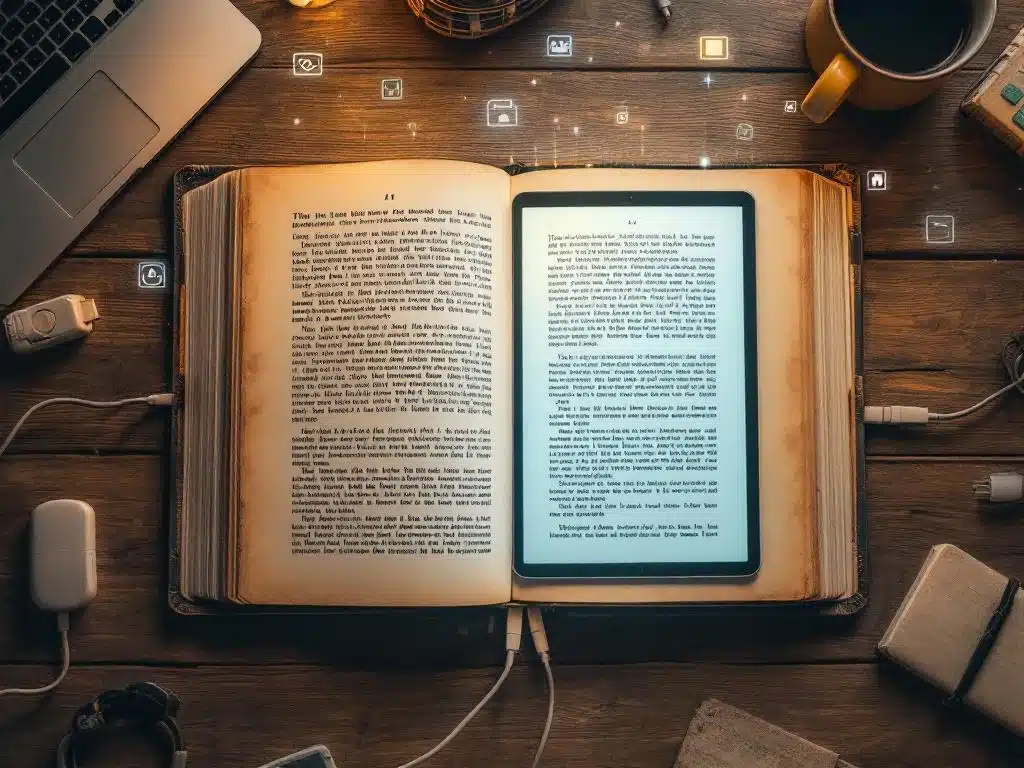 Hoe converteer je een boek naar e-book formaat?