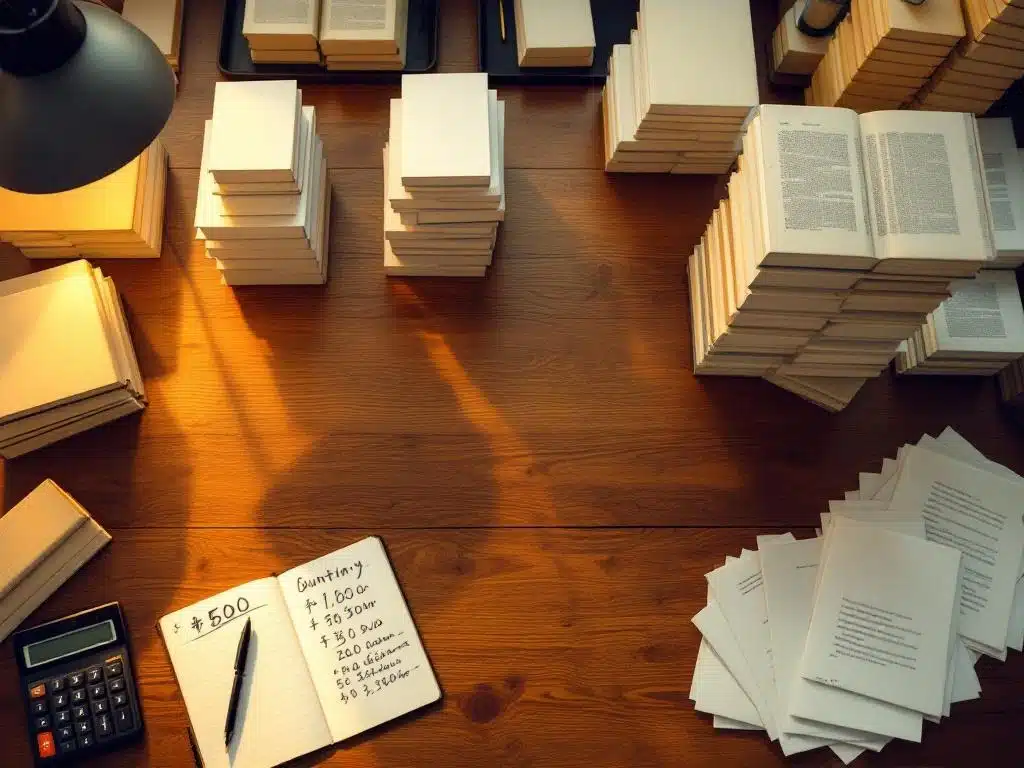 Hoe bepaal je hoeveel boeken je nodig hebt?