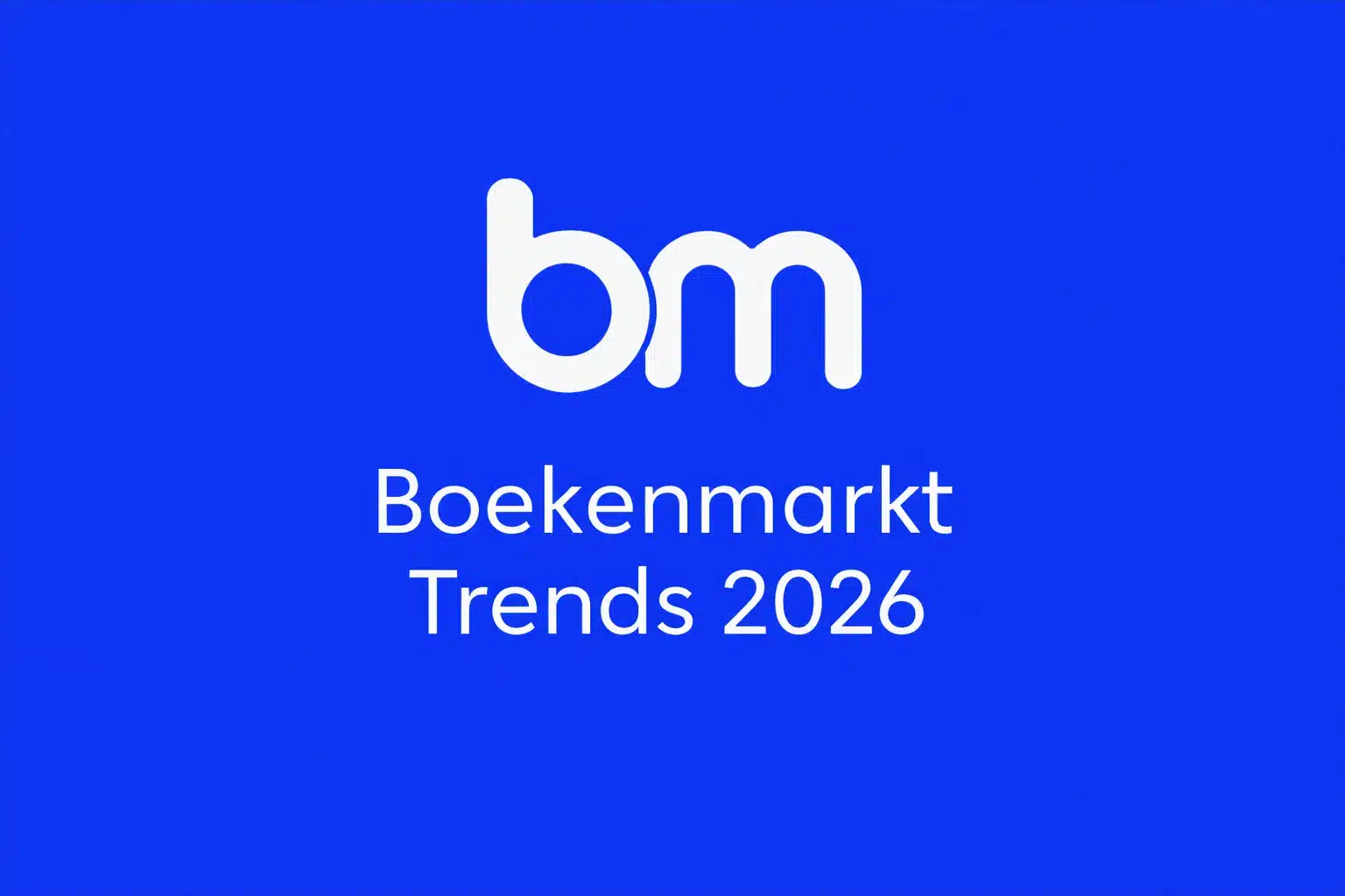 Wat zijn de trends in de boekenmarkt 2026?