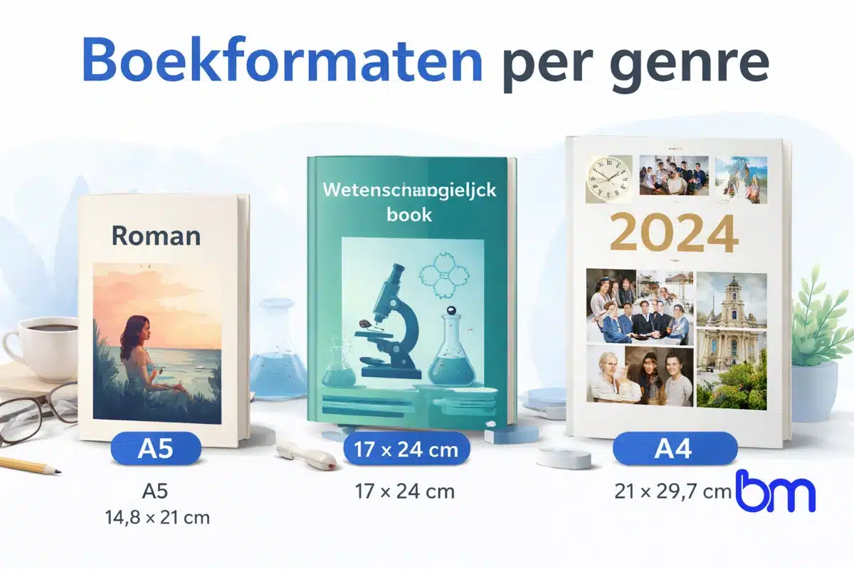 Wat is de beste boek grootte voor verschillende genres?