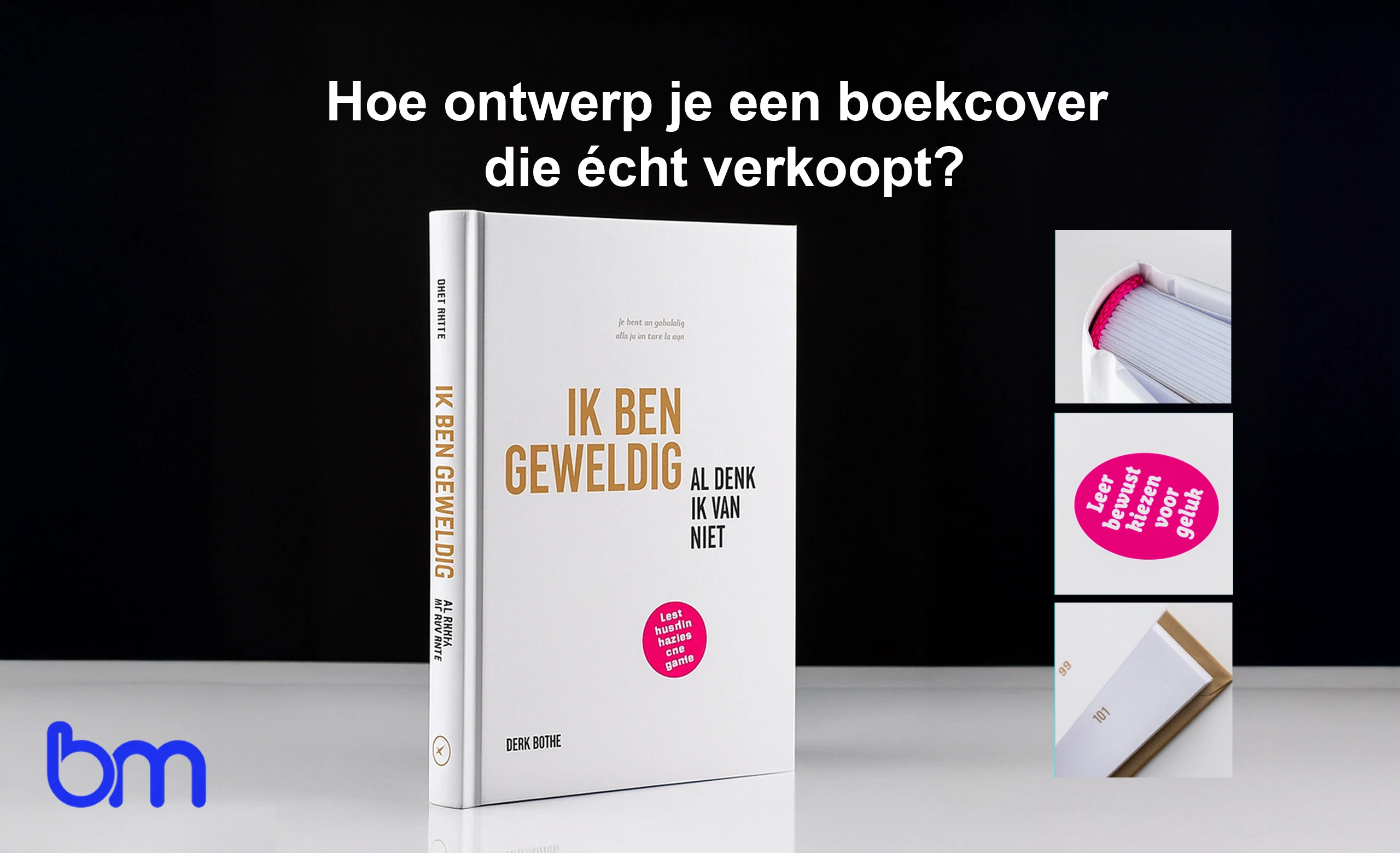 Hoe ontwerp je een boekcover die écht verkoopt?