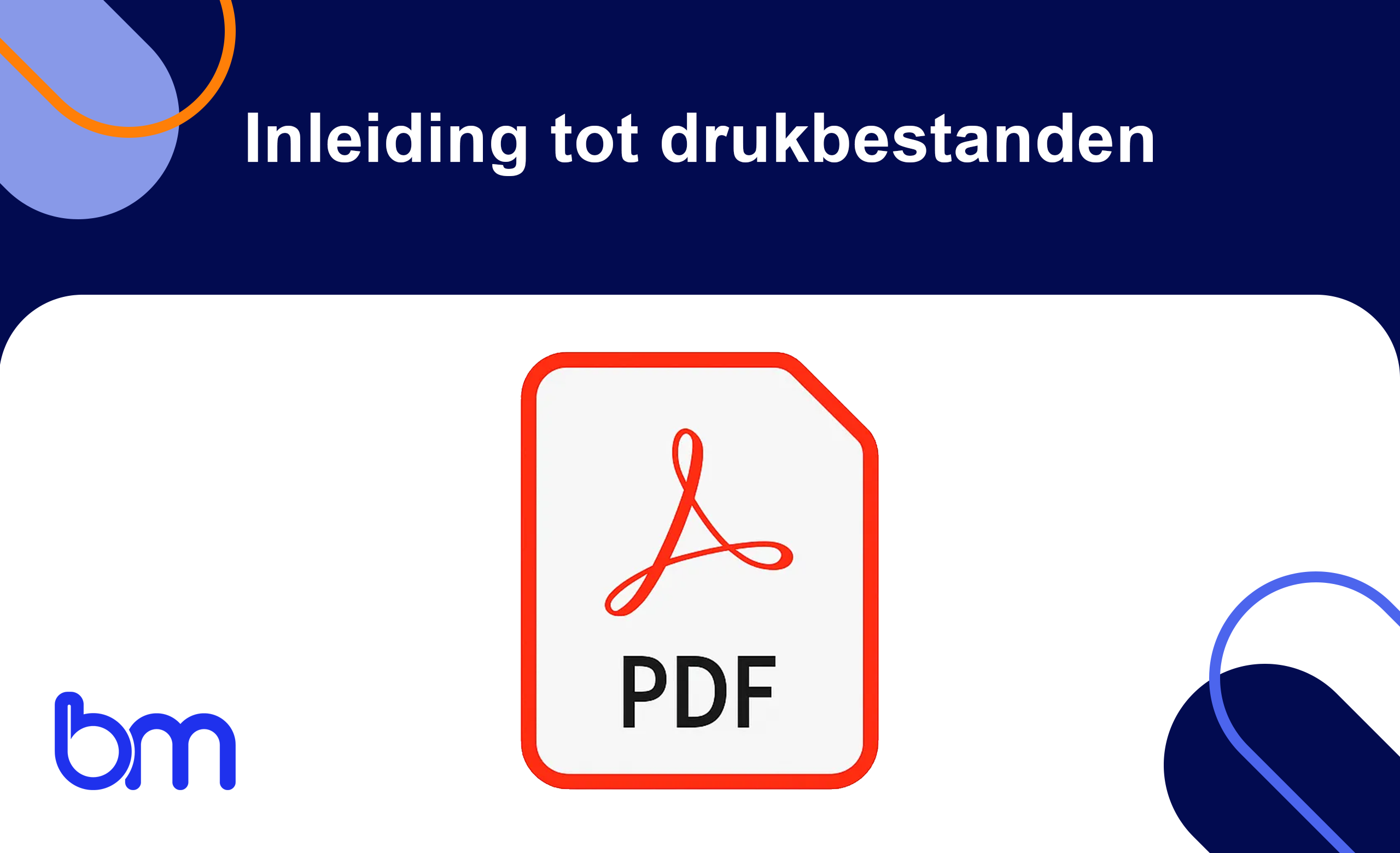 Inleiding tot drukbestanden