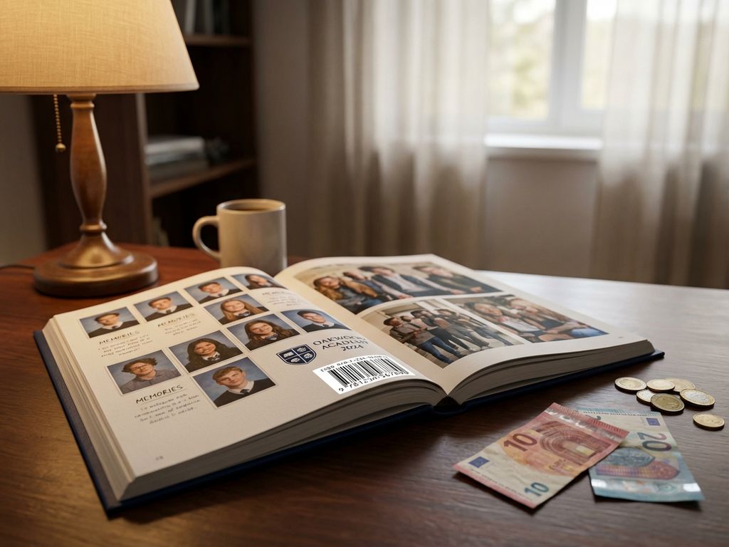 Wat zijn de kosten van ISBN registratie voor een jaarboek?