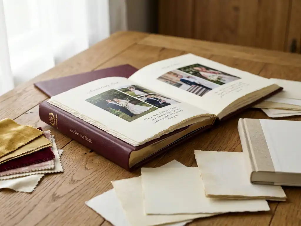 Welke drukopties heb je voor een jubileumboek?