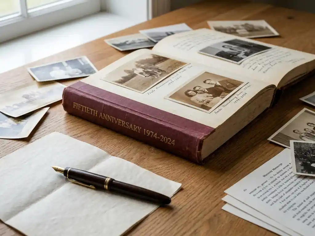 Wat zijn de stappen bij het uitgeven van een jubileumboek?
