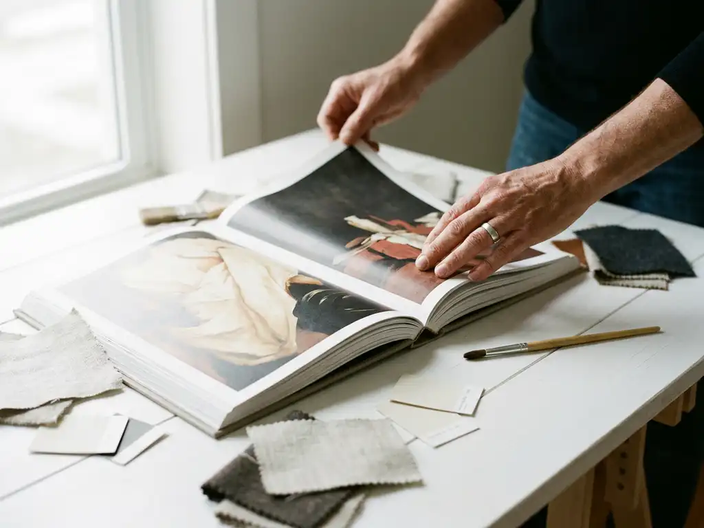 Hoe ontwerp je een sterke omslag voor een kunstboek?