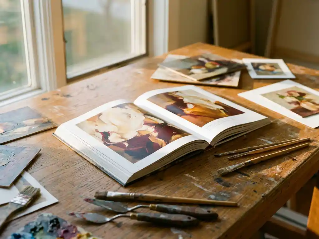 Hoe maak je een kunstboek van je eigen werk?