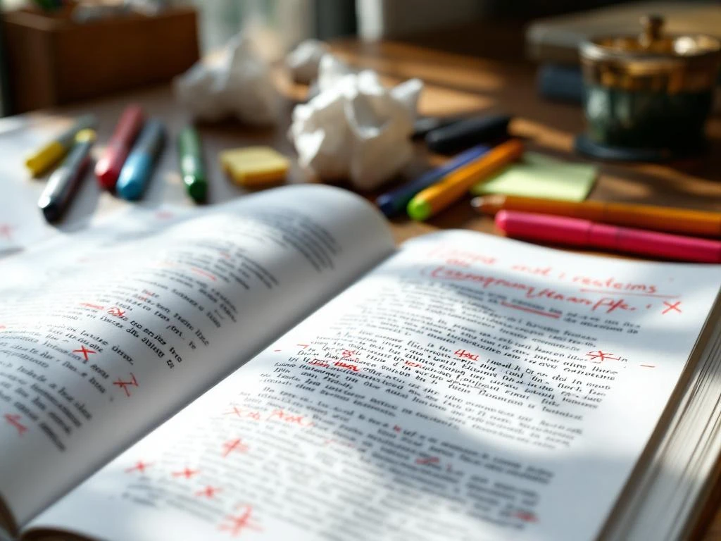 Welke revisies zijn normaal bij boek opmaak?