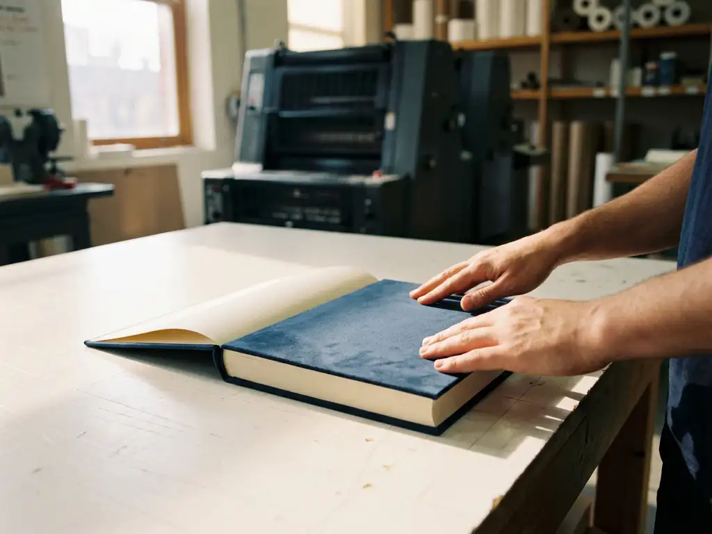 Kan je een boek laten drukken met matte laminering?