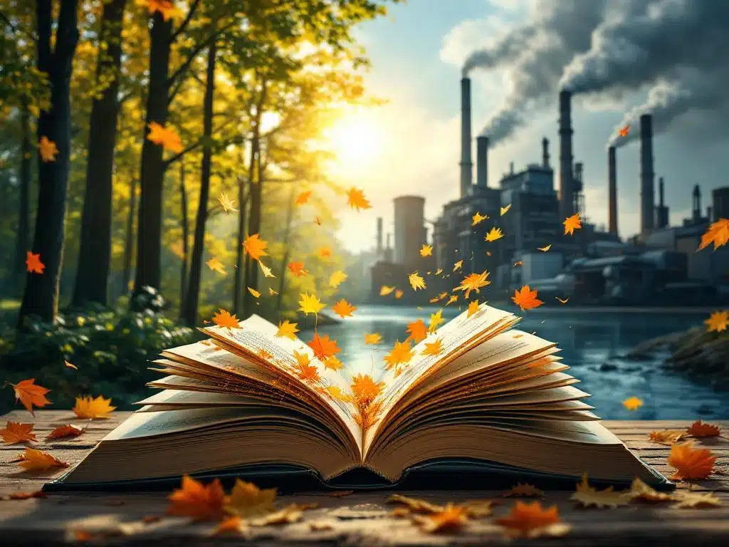 Wat zijn de milieu-aspecten van boek productie?