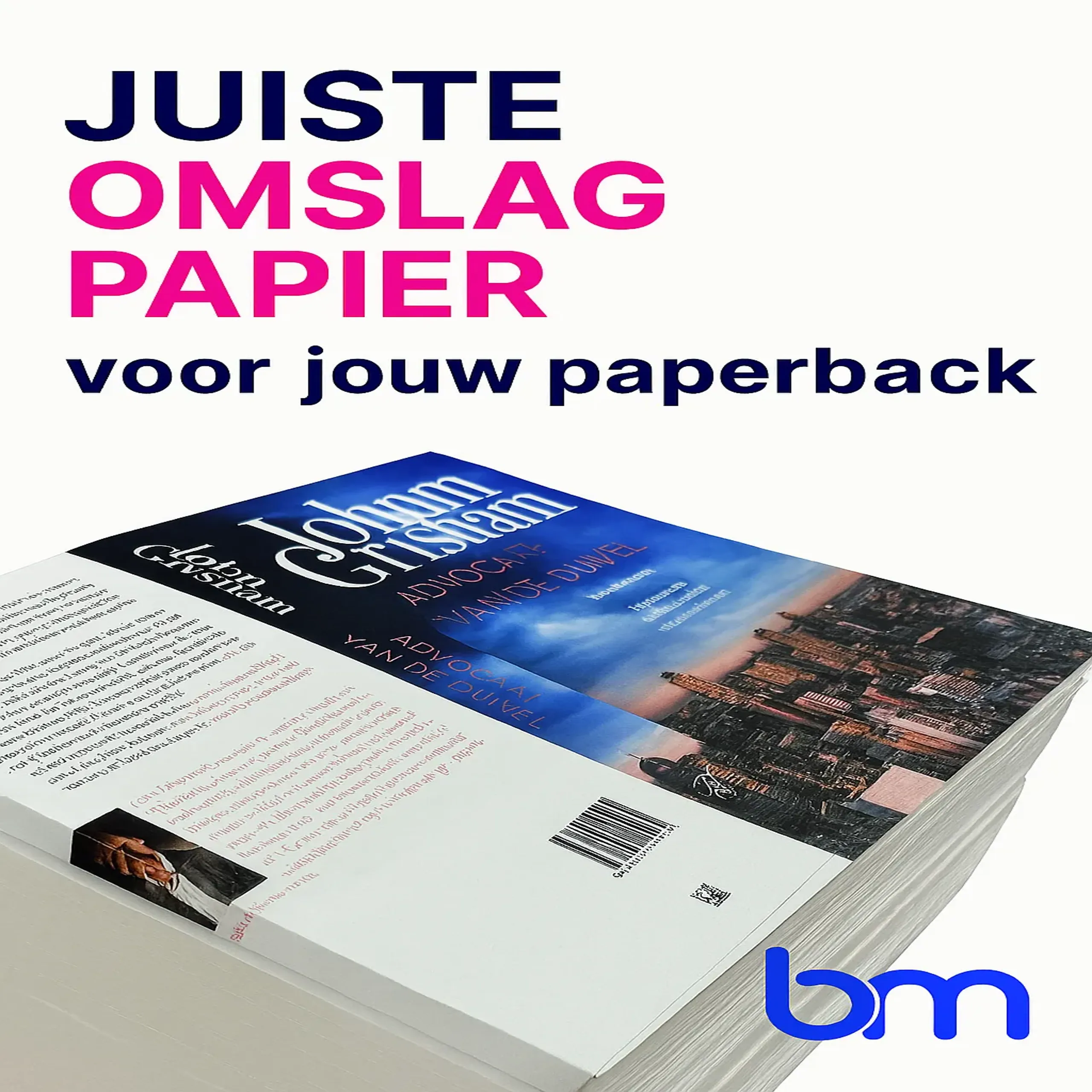 Hoe kies je het juiste omslag papier voor Paperbacks?