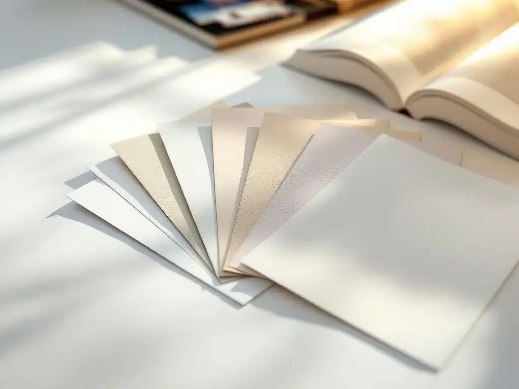 Papiersoorten voor boek drukken: 6 populaire keuzes uitgelegd