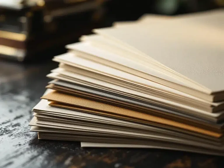 Welke papiertypes zijn geschikt voor boekdruk?