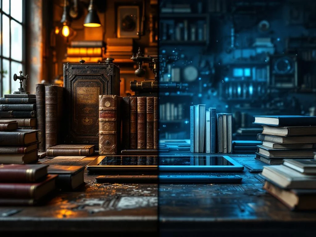 Wat is het verschil tussen traditioneel en modern boek uitgeven?