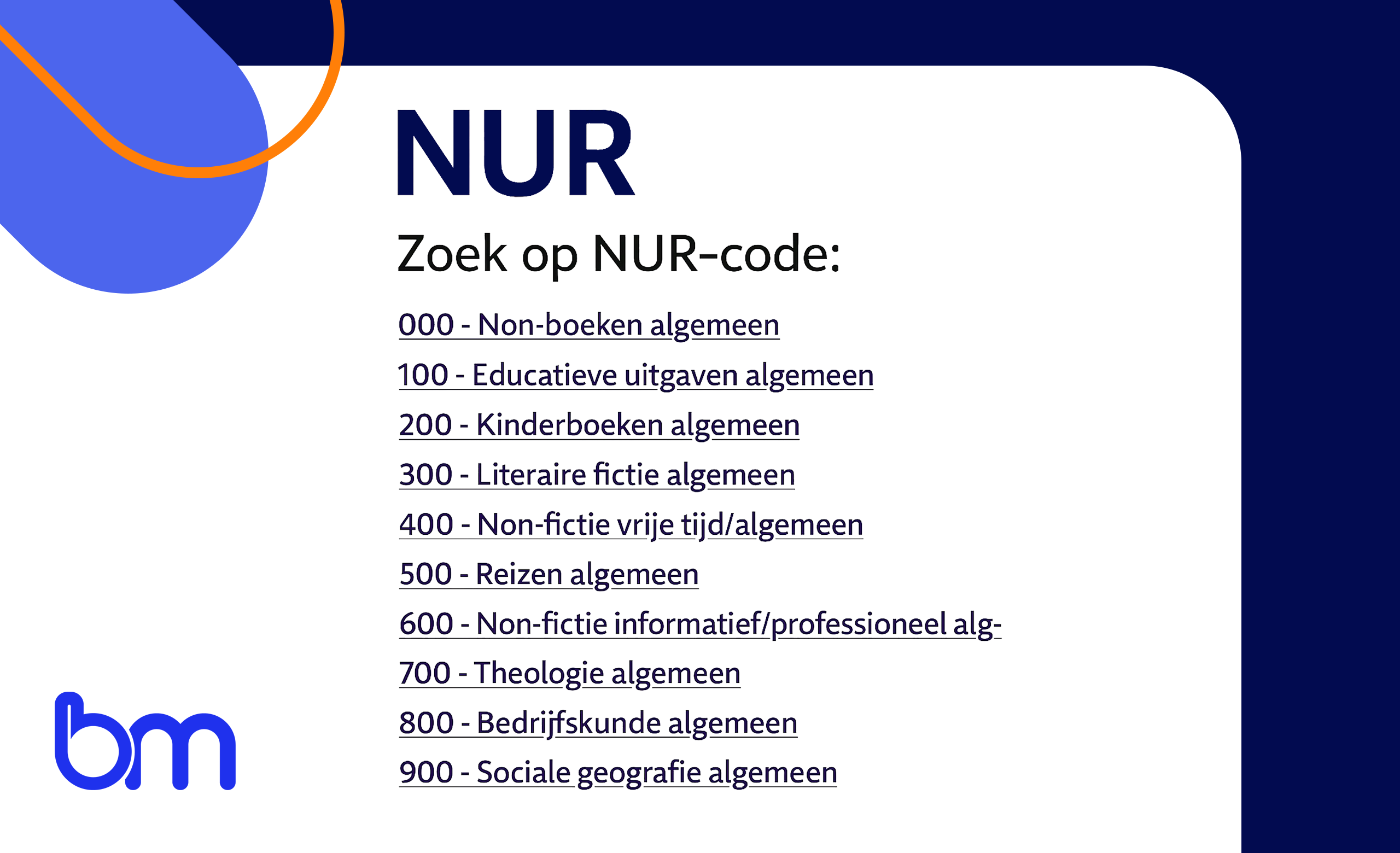 Wat is een NUR-code – en waarom heb je die nodig bij je boek?